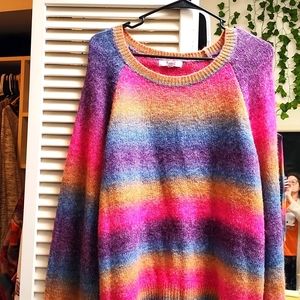 Rainbow sweater